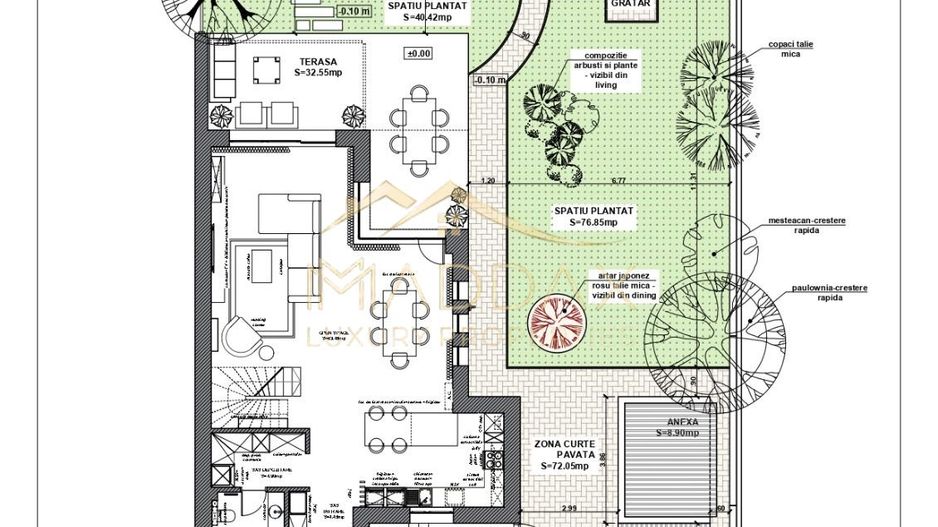 Vila 5 camere *195mp* + Gradina Proprie *245mp* // Pipera - Schiță 34