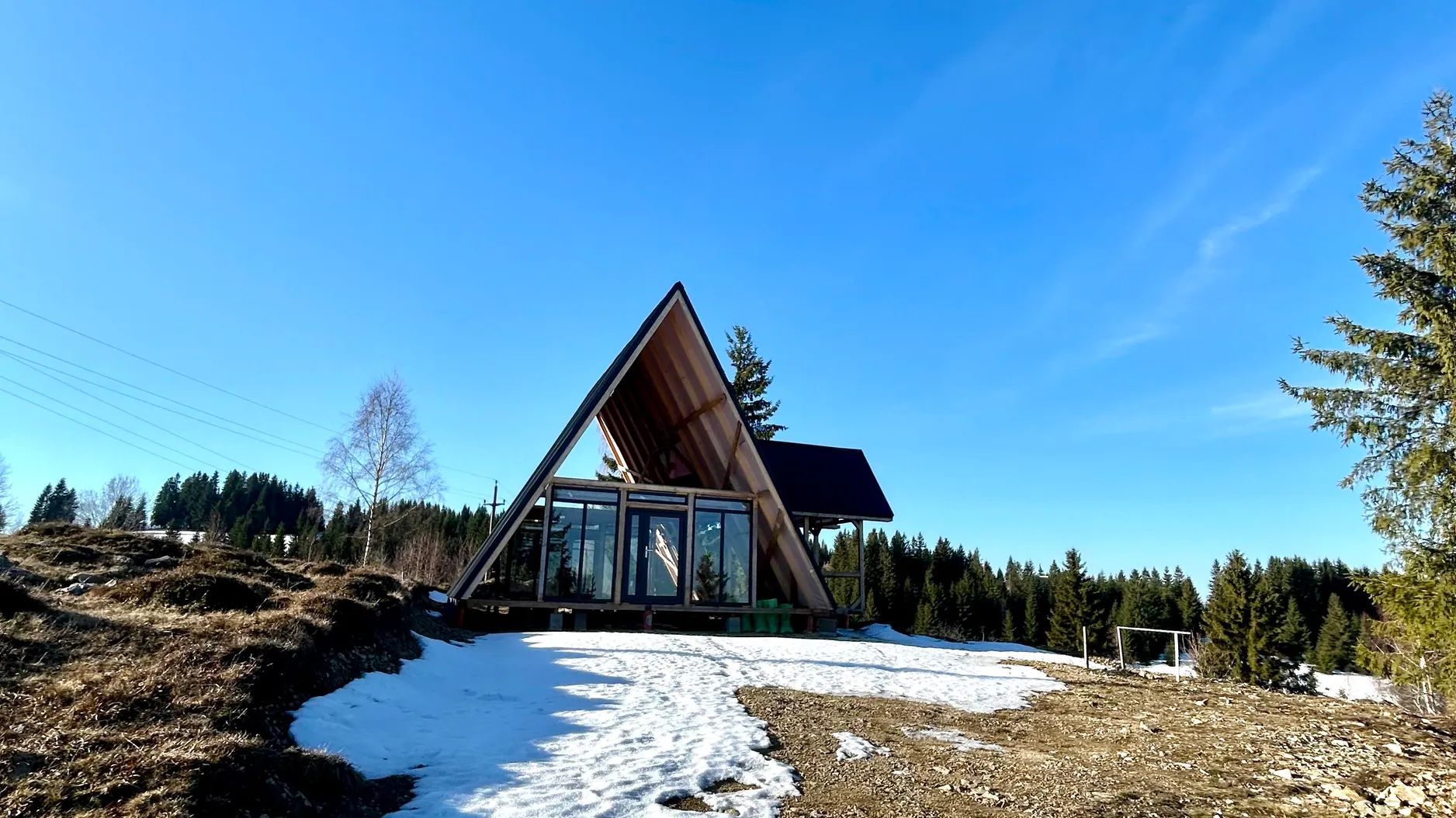 Cabana A-Frame de vânzare | Mărișel – view spectaculos - Poză 9