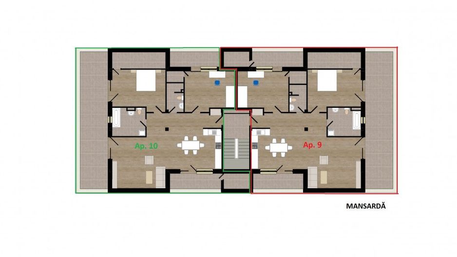 Zorilor Residence, Apartamente Noi 2-3-4 camere - Str. Zorilor - Carei - Poză 7