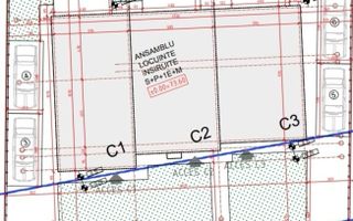 Vilă Triplex 4 Cam Arhitectură Modernă- Grădină Individuală -Panouri solare - Schiță 12