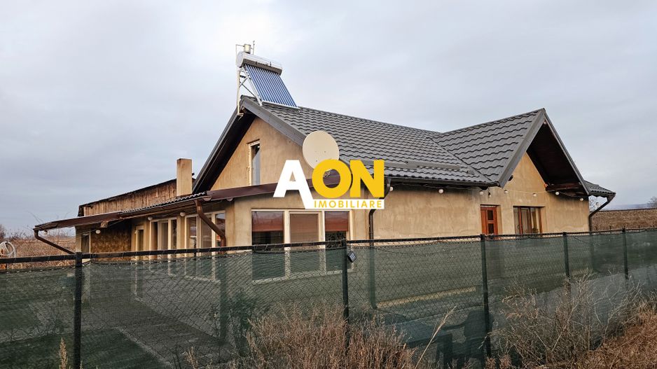 Casa noua, mobilata, utilata, 3 camere, 1521 mp teren, Santimbru - Poză 14