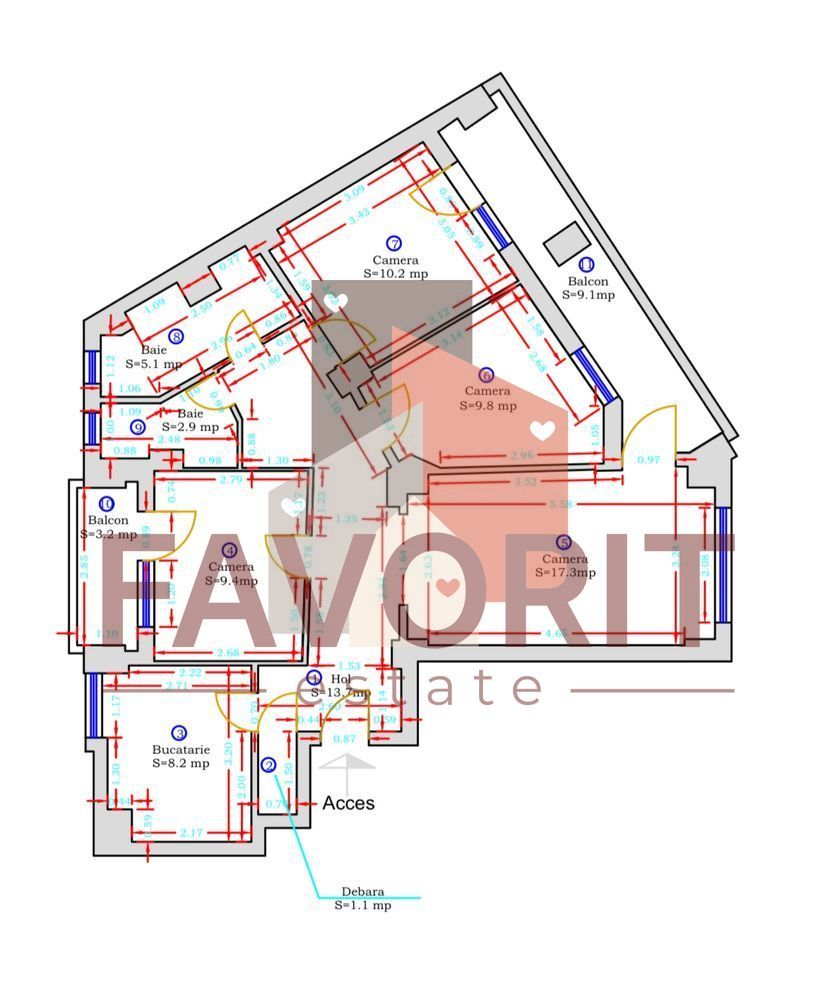 Oportunitate de cumpărare – Apartament 4 camere decomandat, zona Șagului - Poză 13