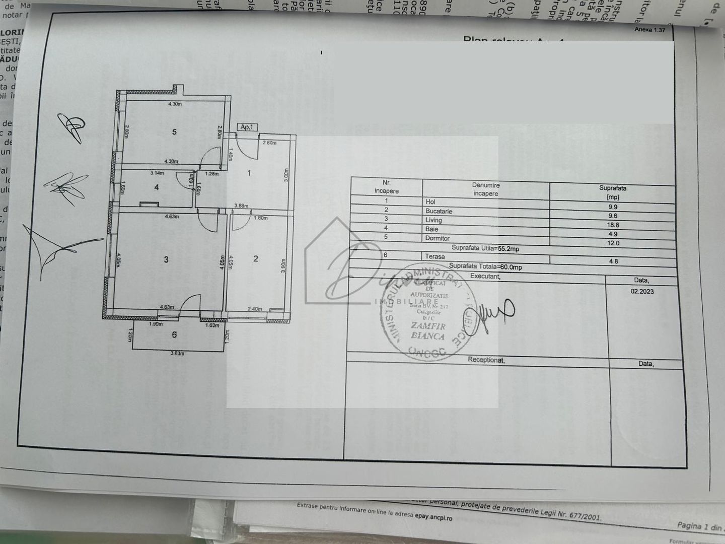 Apartament 2 camere decomandat Subcetate City Sânpetru I COMISION 0% - Poză 3