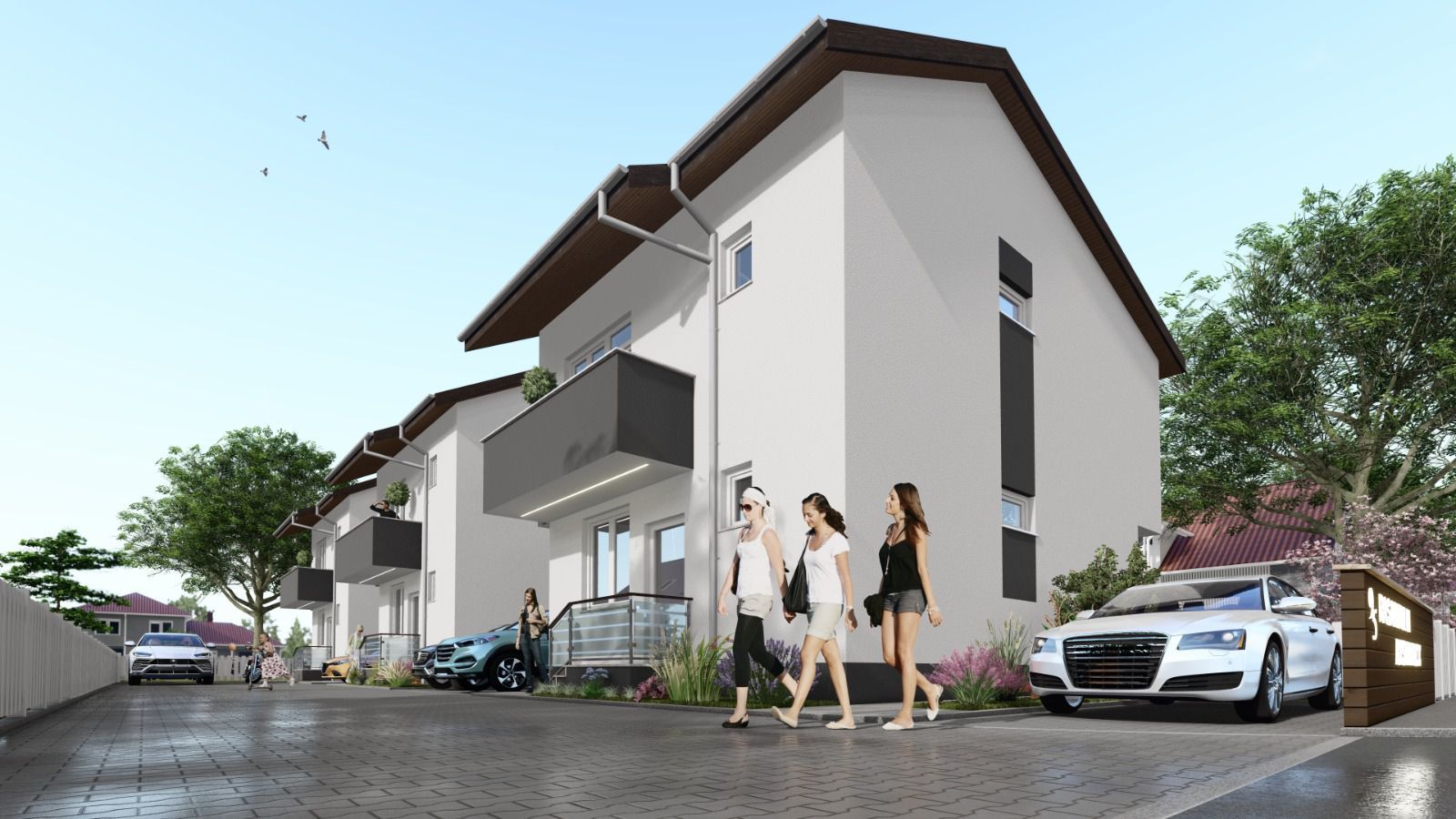 vila ind.+2parcari/112mp utili/115mp curte libera-Leordeni/Spl. Unirii - Poză 6