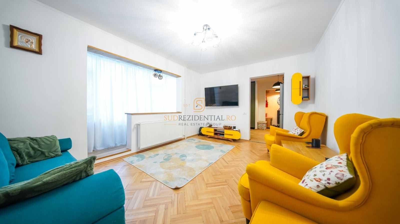 Apartament 3 camere, Emil Racovita, acces facil metrou Piata Sudului - Poză 1