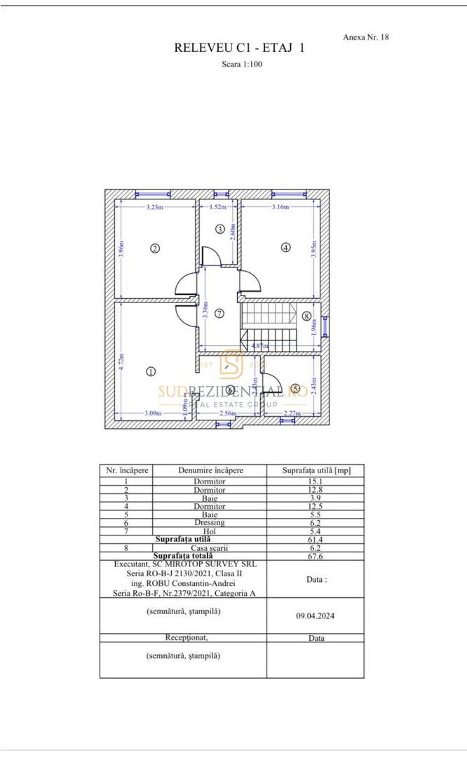 Casa individuala cu 5 camere, complet mobilata si utilata, Com Berceni - Poză 34