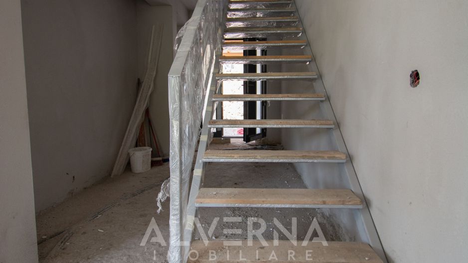 Casa tip Duplex 4 camere 120 mp | semifinisat | teren 500 mp | Popesti - Poză 17