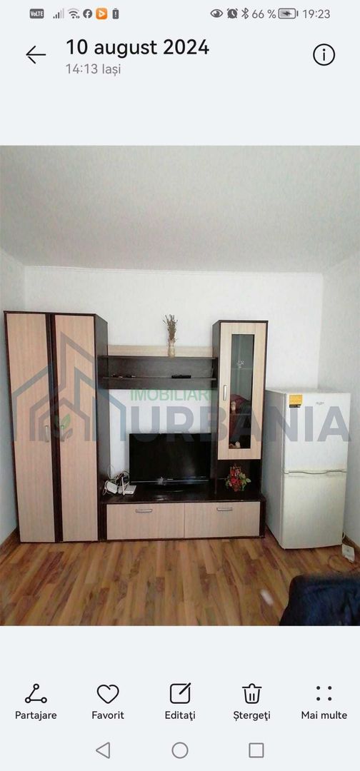 Garsonieră mobilată pentru închiriere în zona Alexandru cel Bun, lângă Liceul de Mecatronică - Poză 5