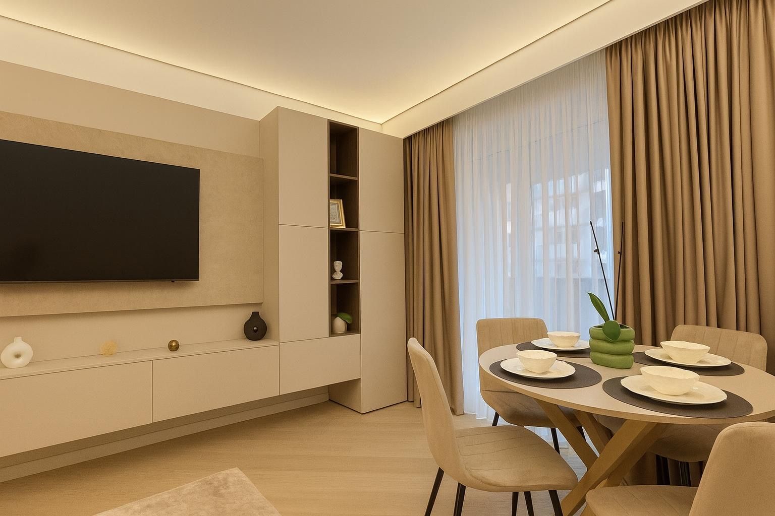 Apartament 2 camere de inchiriat  | Cortina North - Poză 3