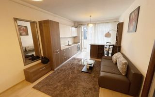 2 camere, semidecomandat, mobilat modern, bloc nou, balcon, Centru - Poză 11