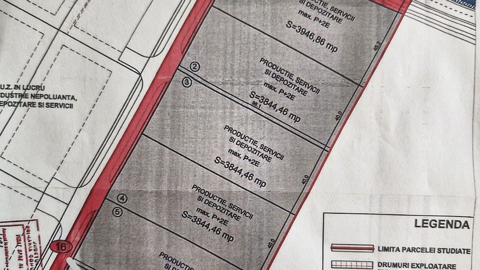 Teren Industrial Zona Șagului- 30 eur mp - Poză 7