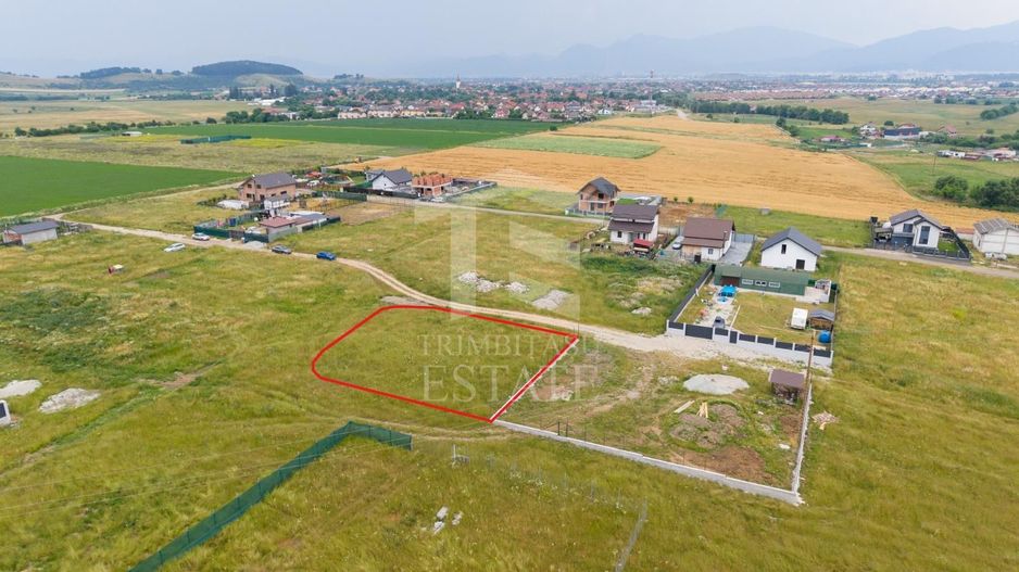 Sanpetru |Teren intravilan 733mp | 3 fronturi stradale - Poză 3