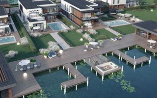 Vilă de lux cu piscină și deschidere la Lacul Snagov | Ilfov - Poză 1