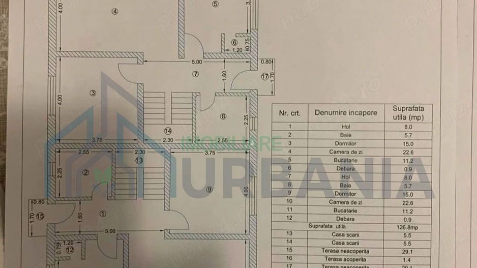 Casă duplex cu teren de 1800 mp, la 1 km de fostul Dedeman, lângă Școala Hlincea, Iași - Poză 7