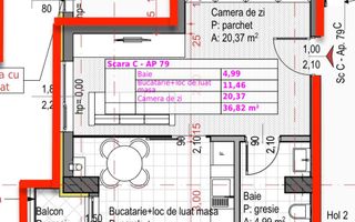 APARTAMENT DE VANZARE 1 CAMERA SOPOR - Poză 6