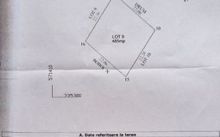 Teren Sabareni 485 mp - Poză 1
