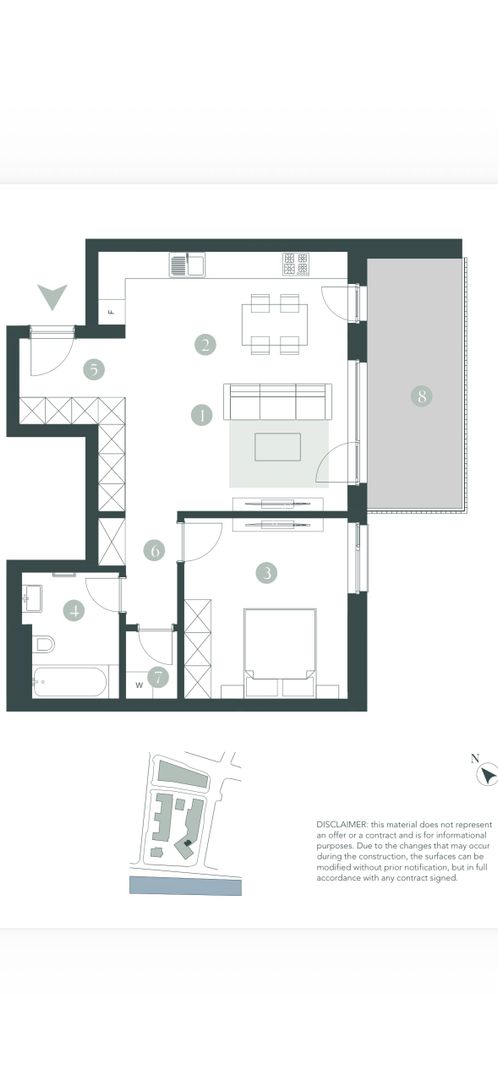 Apartament 2 camere -Paltim - Poză 20