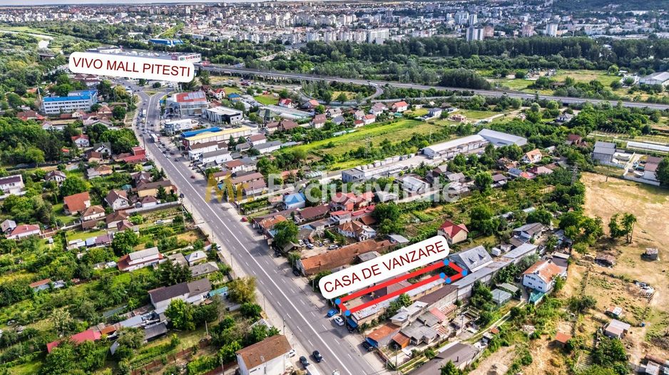 Proprietate cu Potențial Comercial | Teren 634 mp | Calea Câmpulung - Poză 1