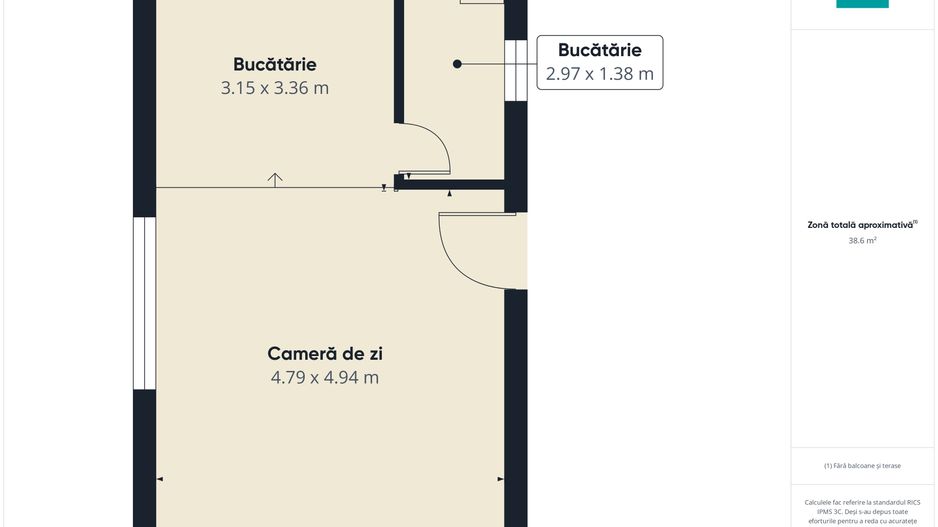 Casă cu 4 camere și teren de 1450 mp în Aradul Nou - Poză 9