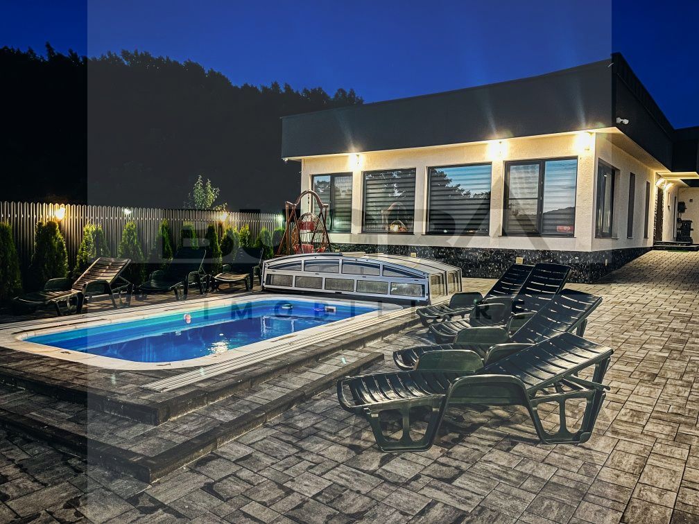 Casa exclusivista cu piscina, 150mp, teren 1500mp, zona Somesu Rece - Poză 3