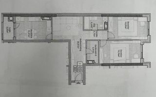 Apartament cu 2 camere și living  în complexul rezidențial Colina Verde Residence, Durlești - Poză 4
