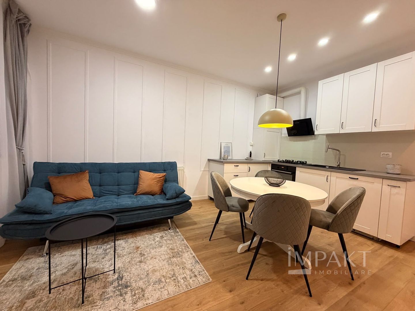 Apartament 2 camere de închiriat, cu curte și ciubăr - Poză 1