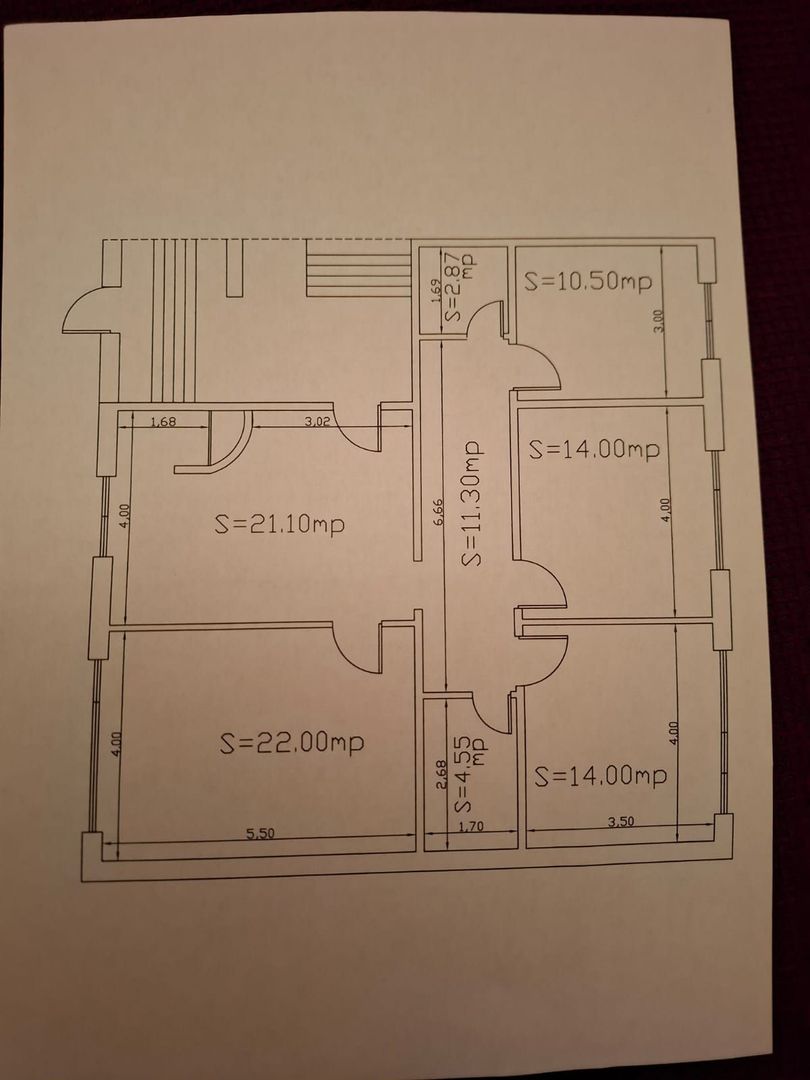 Odobescu | 5 Camere | Pretabil pentru birou - Poză 1
