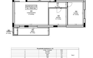 Dezvoltator | Apartament 3 Camere | 67 mp | 2 Bai | Zona Eroilor - Poză 6