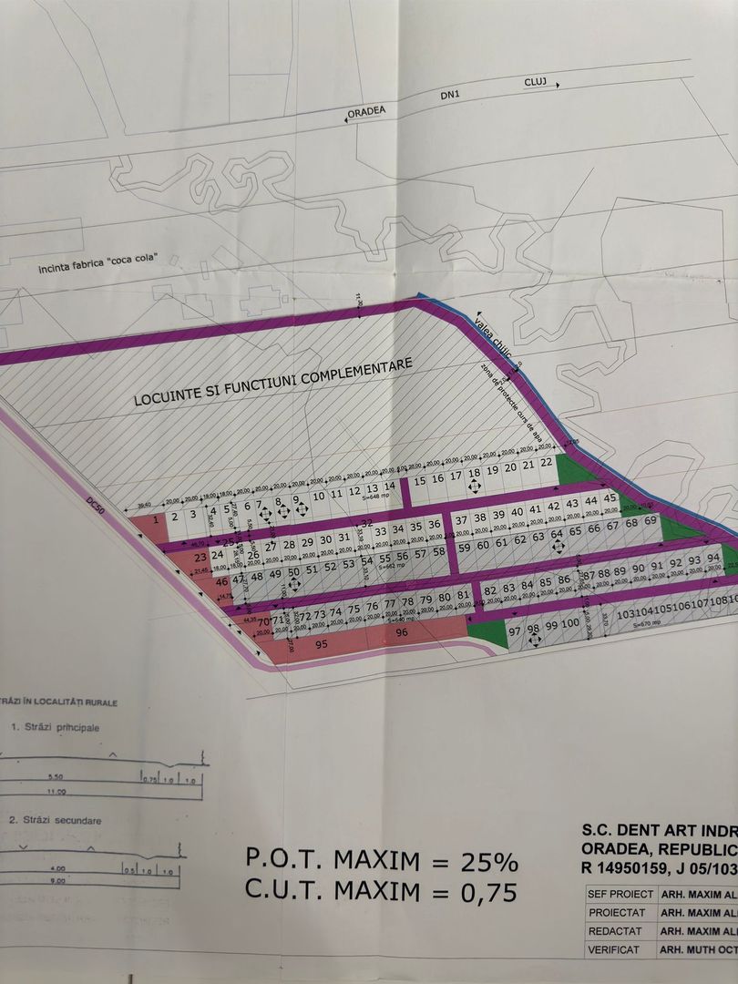 Teren intravilan Sacadat zona Coca Cola dublu front- 1190 mp- 26000 E. - Poză 4
