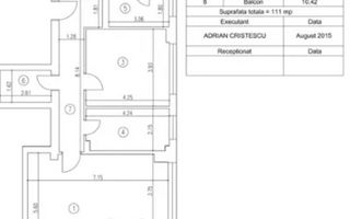 APARTAMENT SUPERB LA VANZARE IN COMPLEX LAGUNA RESIDENCE - Schiță 8