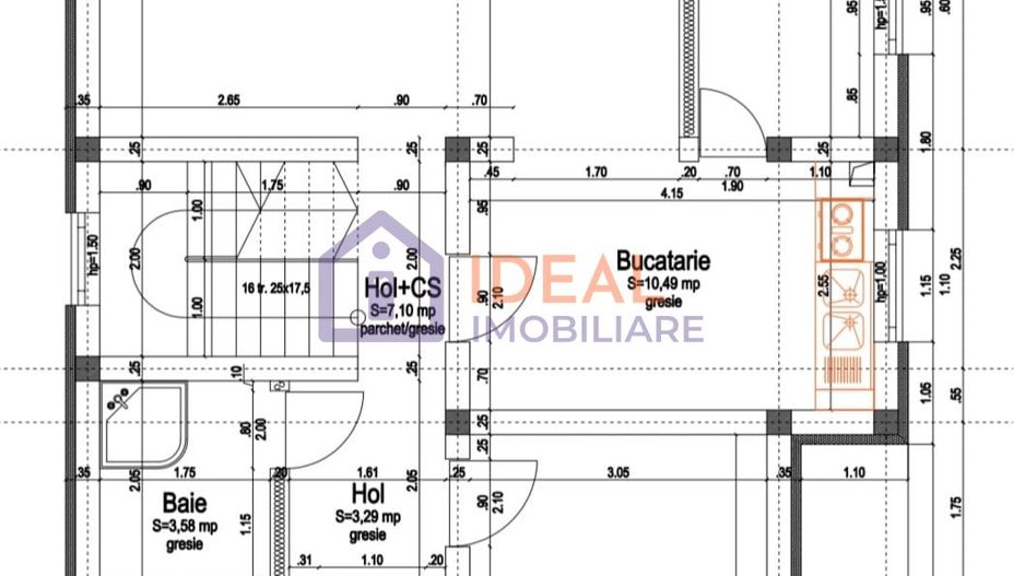 Casa Individuala Moderna cu 5 camere, si 350 mp de curte, in Sura Mica - Schiță 17