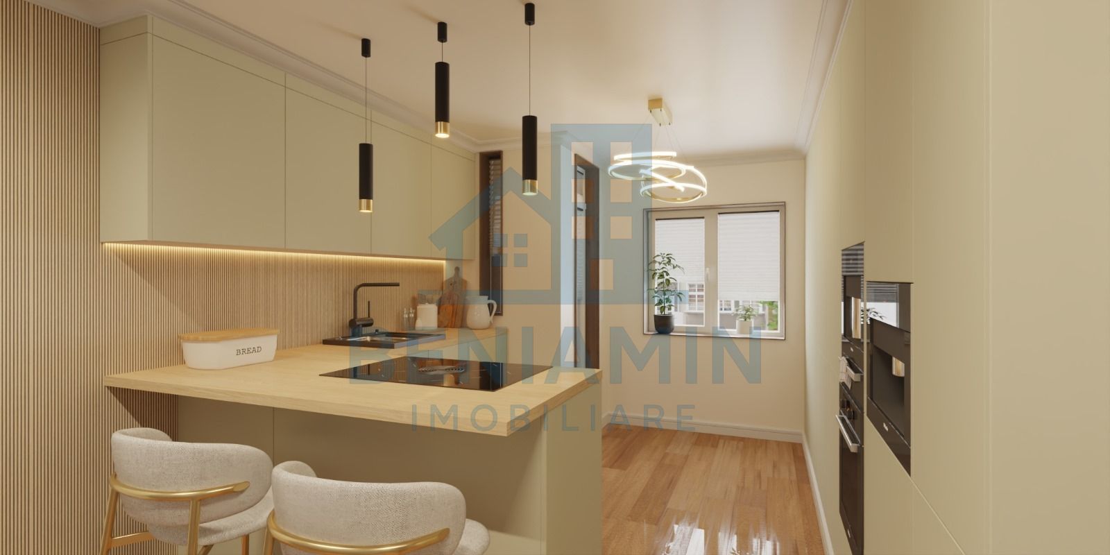 4 Decomandate-Bulevard 1 Mai la M-uri-Etaj 3-Suprafata 95mp-Liber - Poză 3