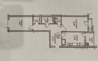Vânzare, apartament, 2 camere,  bul. Dacia, Botanica - Poză 7