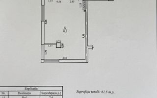 Vânzare, apartament, 1 cameră, strada Calea Ieşilor, Sculeni - Poză 16
