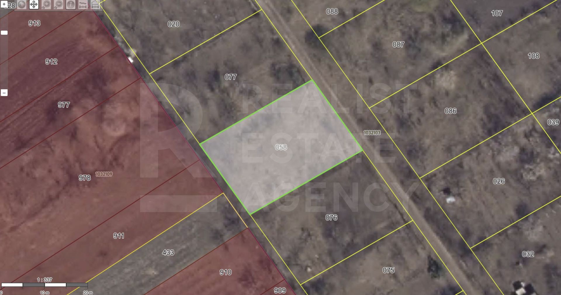 Vânzare teren agricol, satul Maximovca, Anenii Noi - Poză 1