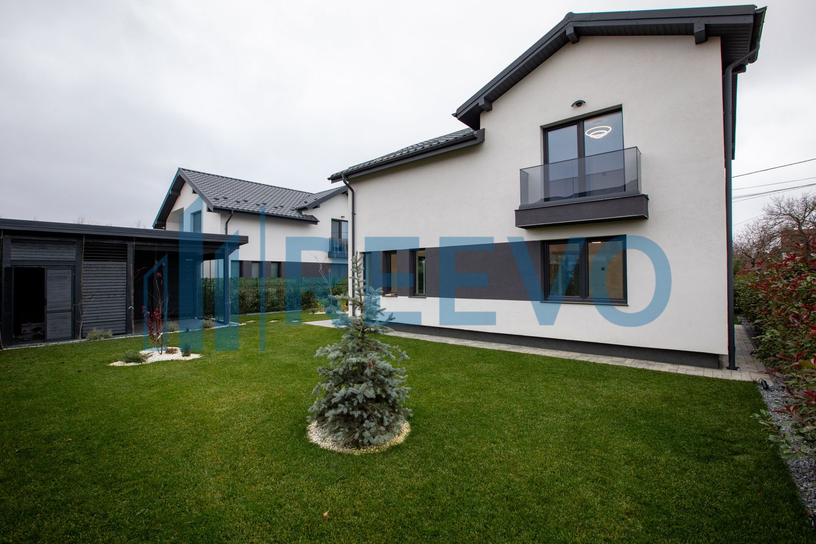 Casă Premium P+1E – 140 mp utili | Gherăiești | Curte amenajată - Poză 42