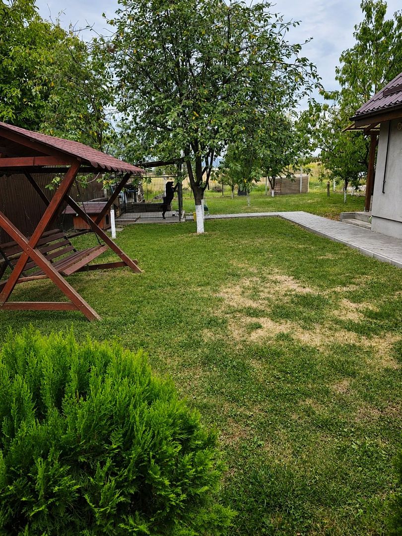 Proprietate cu două locuințe, garaj încălzit, foișor, 600 mp in Ernei - Poză 12