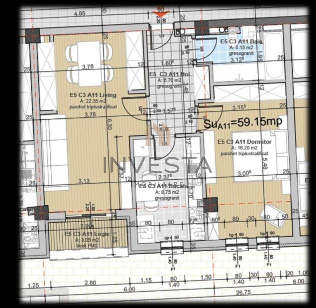 Apartament 2 camere decomandat | Priveliste catre lac | Intre Lacuri! - Schiță 10