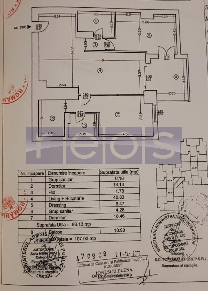 Upground Residence | 3 CAMERE | VEDERE SPRE LAC | 107 MP - Schiță 9