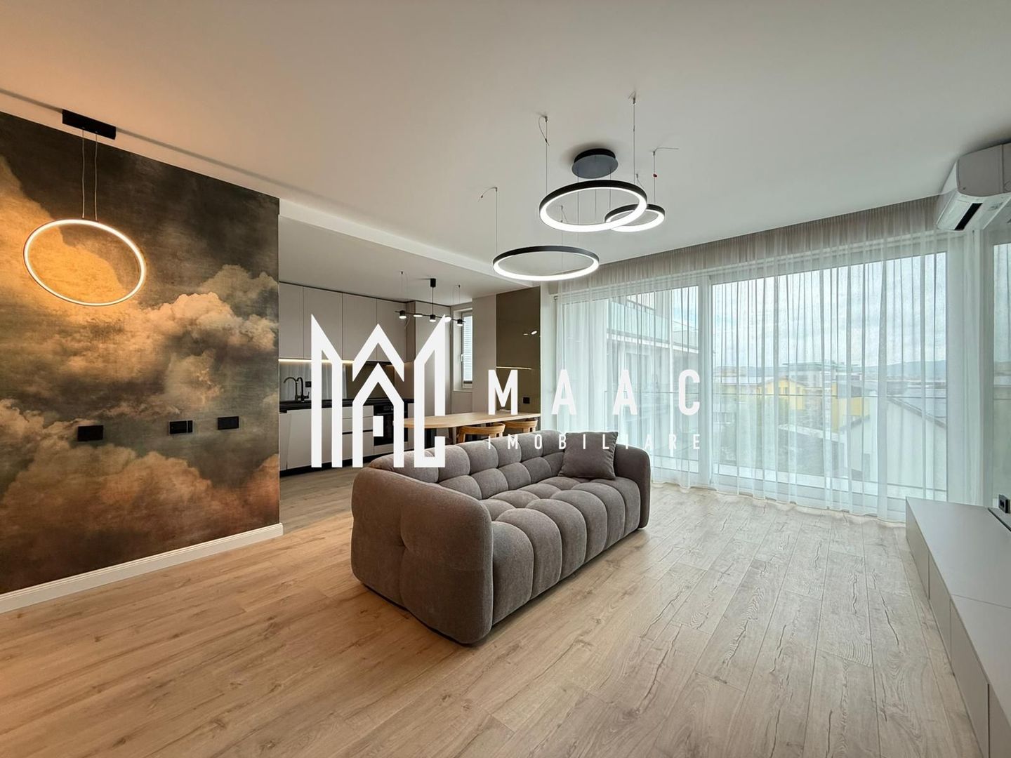 Apartament 3 camere nou | Garaj | Balcon | Boxa | Central - Poză 1