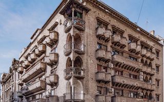 Studio superb (Garsonieră) Cismigiu, Blocul Florentin, centrală, balcon. - Poză 18