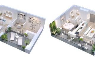 De Inchiriat Apartament 3 Camere de Lux, pe 2 Nivele, Sebastian sect.5 - Poză 42