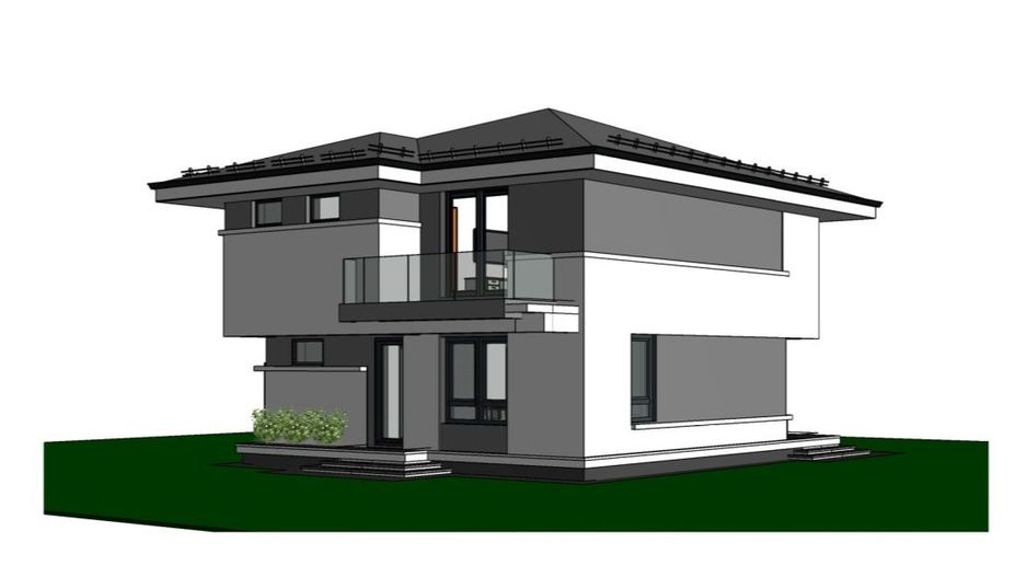 Dragomiresti Deal, casa individuala 4 camere P+1Et+Pod, utilitati, stb - Poză 2