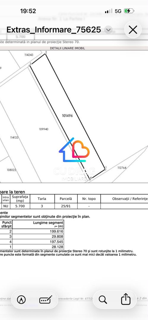 Teren Extravilan 5.700 mp | Oportunitate Investiție | Lângă Dedeman - Poză 3