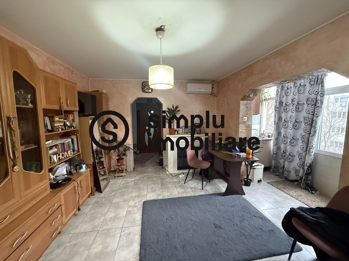 Apartament 2 camere semidecomandate transformat in 3 et 3/4 Brazda - Poză 12