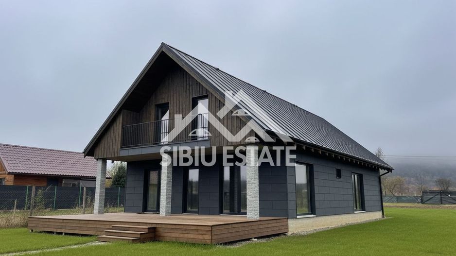 Casa 130 mp, teren 2800 mp, priveliște superbă – Marginimea Sibiului - Poză 12