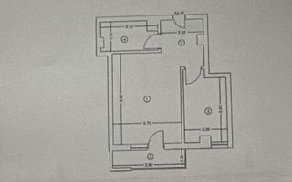 Apartament 1 camera decomandat de vanzare in Valea Lupului Iasi - Poză 6