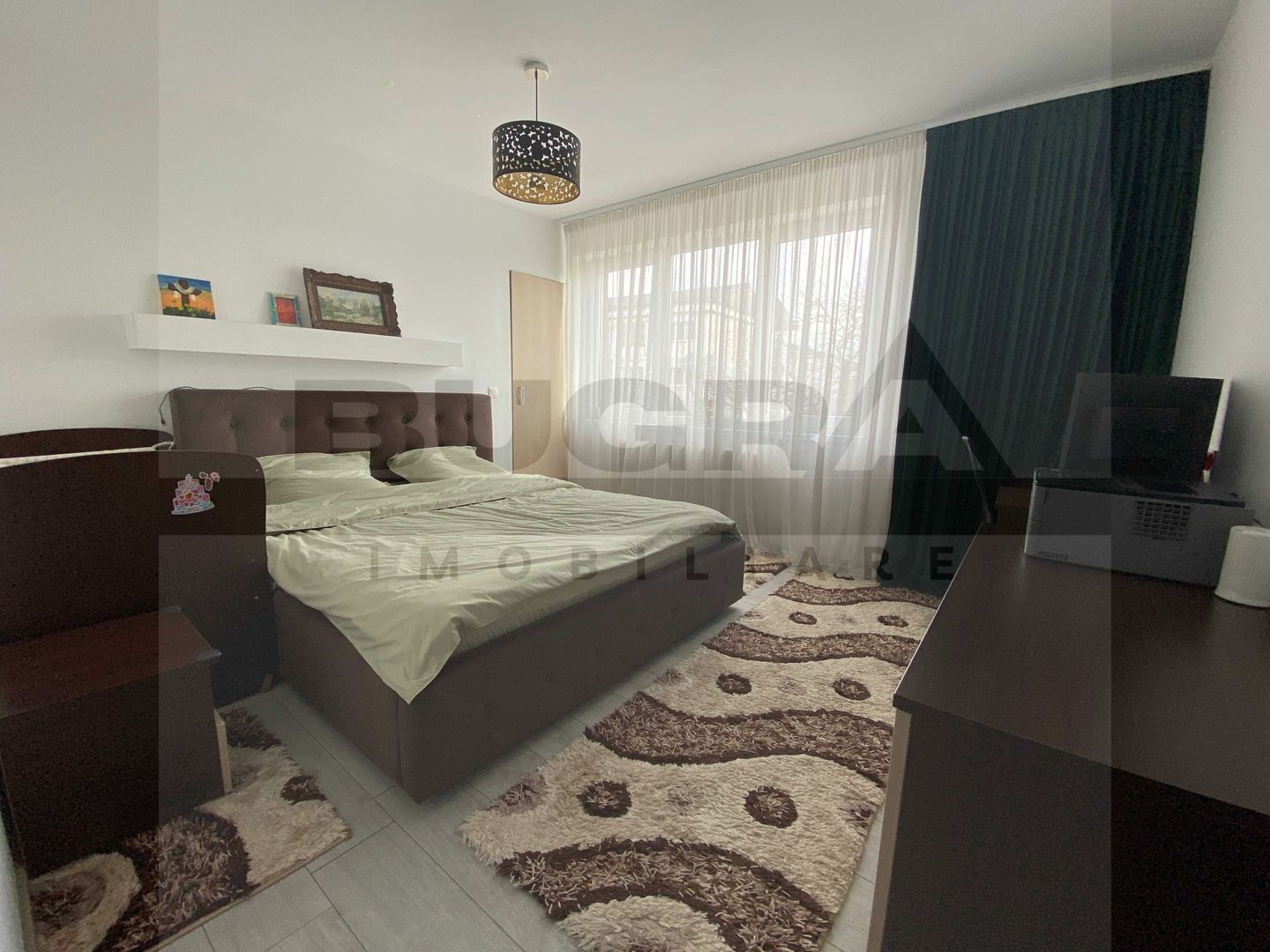 Apartament elegant de 3 camere,65m curte privată, zona Primariei Baciu - Poză 4