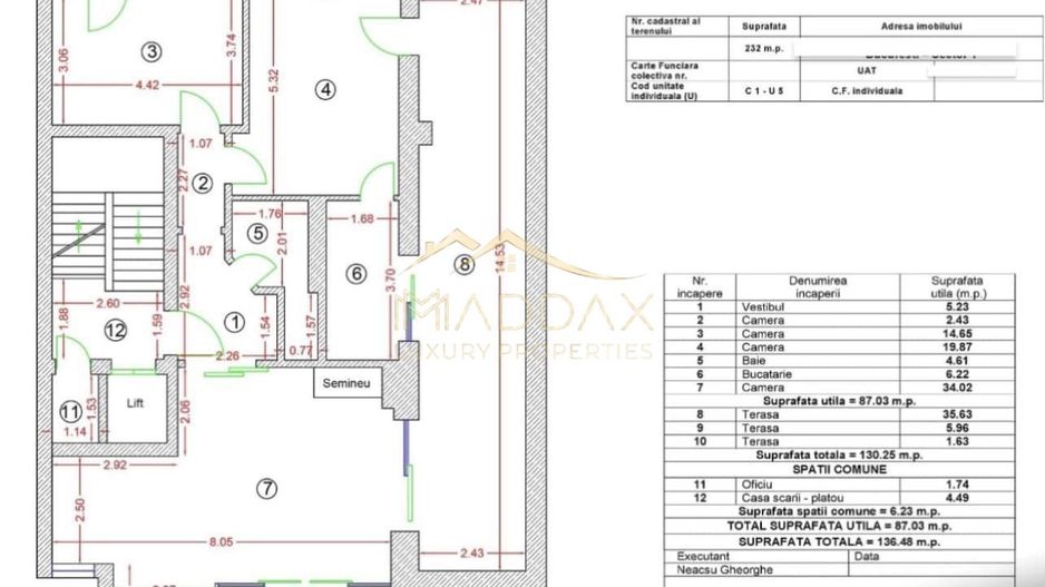 Cladire de birouri + spatiu comercial *1106 mp* // Dorobanti Capitale - Schiță 70