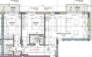 3 camere |  79 mp | 2 bai | 2 balcoane | comision zero |Terra Gardens - Poză 2